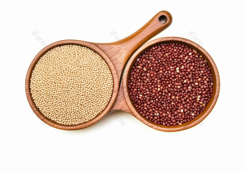 用圆形盘子装的红豆薏米五谷杂粮,高清,摄影图,摄影图片,图片大全,摄影图免费下载